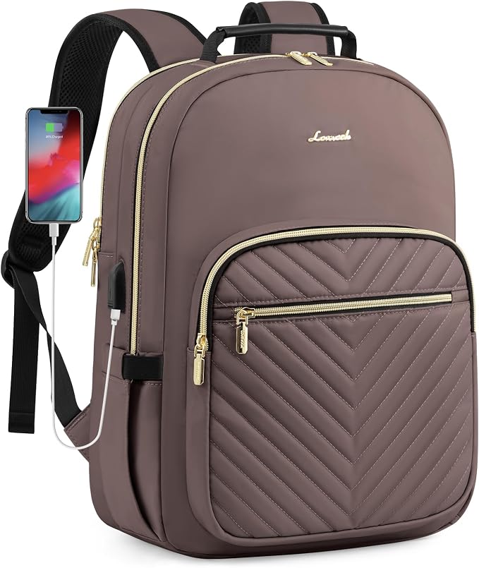 LOVEVOOK Laptop Backpack Purse for Women, Large Capacity Travel Business - Image 2