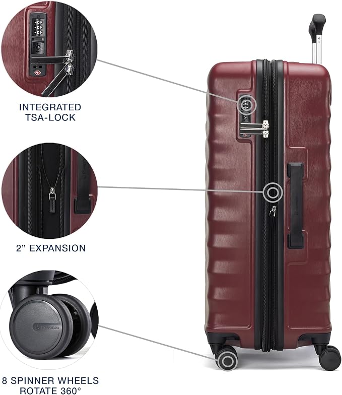 Travelpro Maxlite Air V2 Hardside Expandable Luggage, 8 Spinner Wheels - Image 4