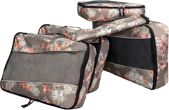 5 Set Packing Cubes for Travel Large Suitcase Luggage Organizer Bags Travel - Image 2