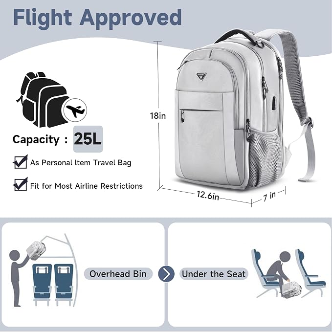 Multipocket TSA Travel Laptop Backpack - Image 3