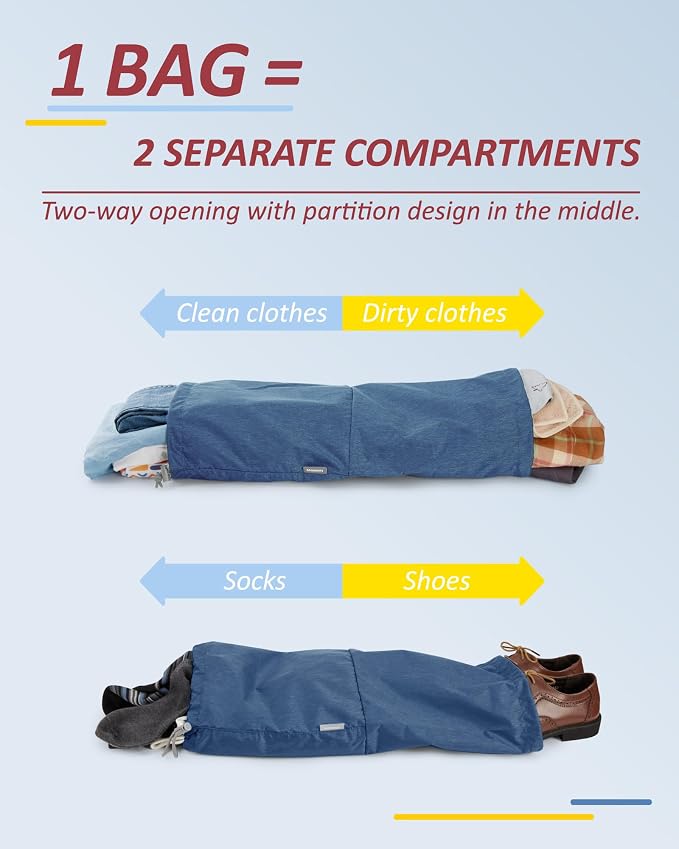 BAGSMART 6 Set Compression Packing Cubes - Image 4
