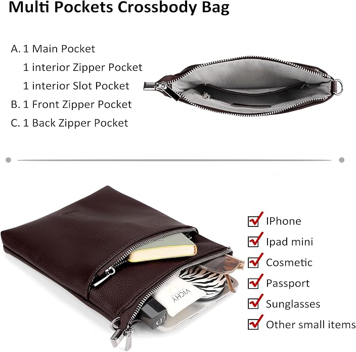 befen Genuine Leather Small Crossbody Purses - Image 3