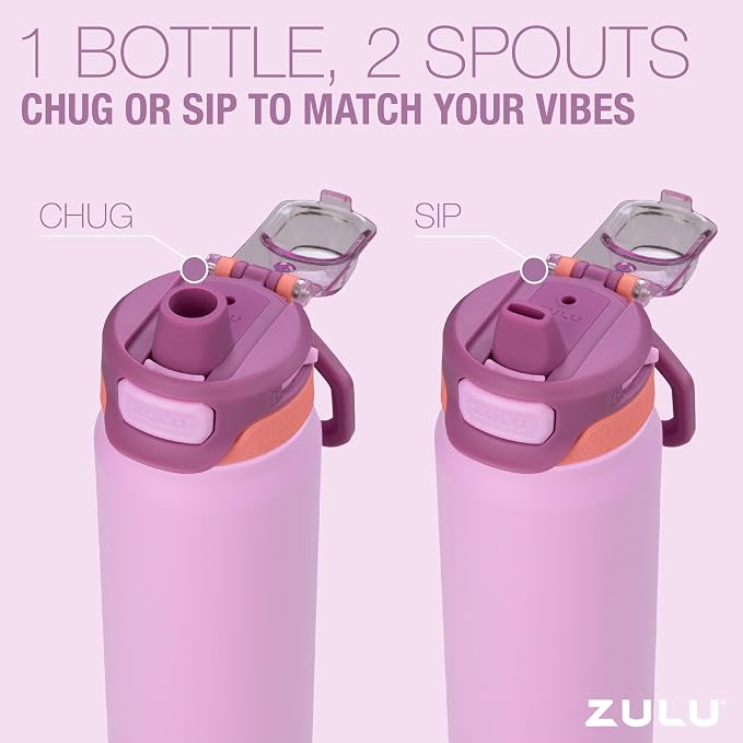 ZULU Powerfill Pro 40oz Stainless Steel Water Bottle - Image 7