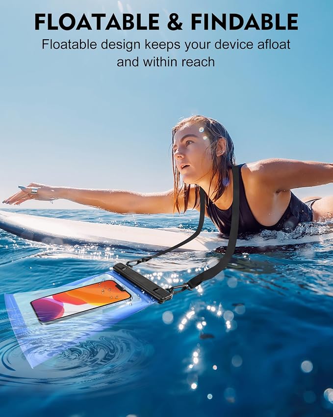 Large Waterproof Phone Pouch Floating, IPX8 Waterproof Pouch - Image 4