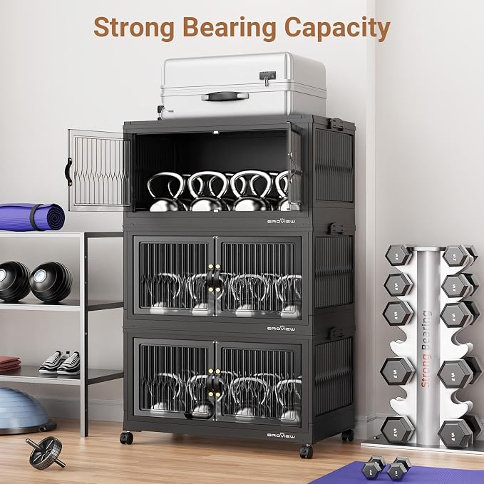BROVIEW 300Qt Stackable Storage Bins - Image 8