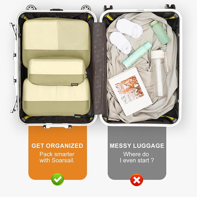 4 Set Compression Packing Cubes - Image 6