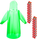 Bruvoalon 6 & 20 Pack Disposable Rain Ponchos by Bruvoalon