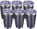 VEGOND 20oz Tumbler with Lid and Straw Stainless Steel Tumbler Cup Bulk Vacuum by VEGOND