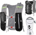 Running Hydration Vest with a 2L Water Bladder, Hydration Pack Lightweight by mokzer
