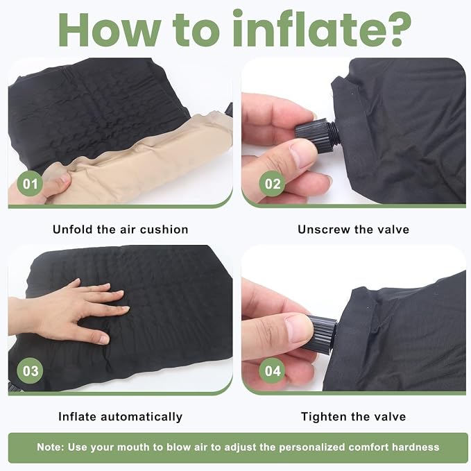 Self-Inflating Airplane Seat Cushion - Image 3