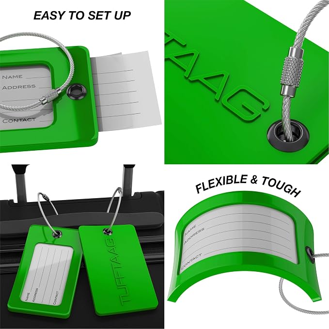 Luggage Tags Business Card Holder by TUFFTAAG - Image 3