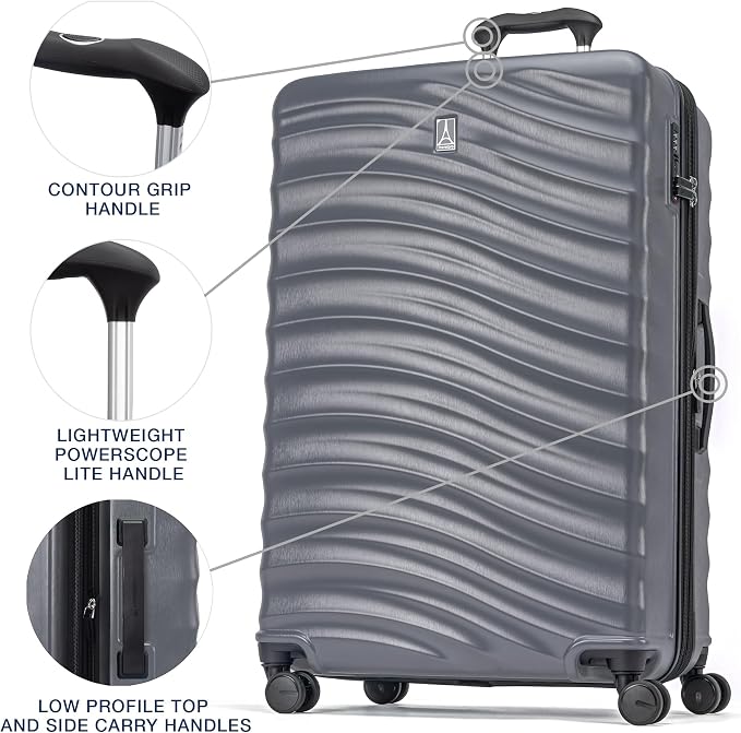 Travelpro Maxlite Air V2 Hardside Expandable Checked Luggage, 8 Spinner Wheels - Image 2