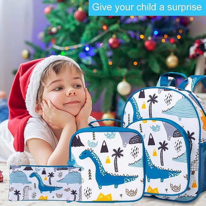CCJPX Toddler Backpack for Boys Girls, Dinosaur Unicorn Cat Preschool Bookbag - Image 2