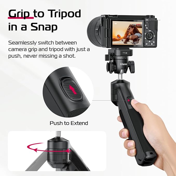 ULANZI TT38 Tabletop Mini Tripod - Image 3