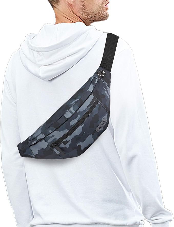 MAXTOP Large Crossbody Fanny Pack by MAXTOP