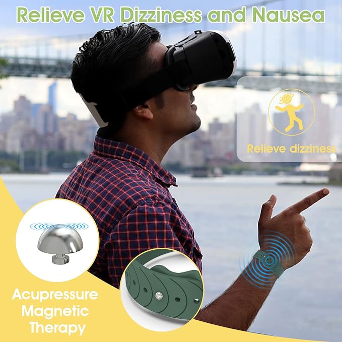 Motion Sickness Bands Sea Sickness Wristbands Acupressure Nausea Wristband/ - Image 4