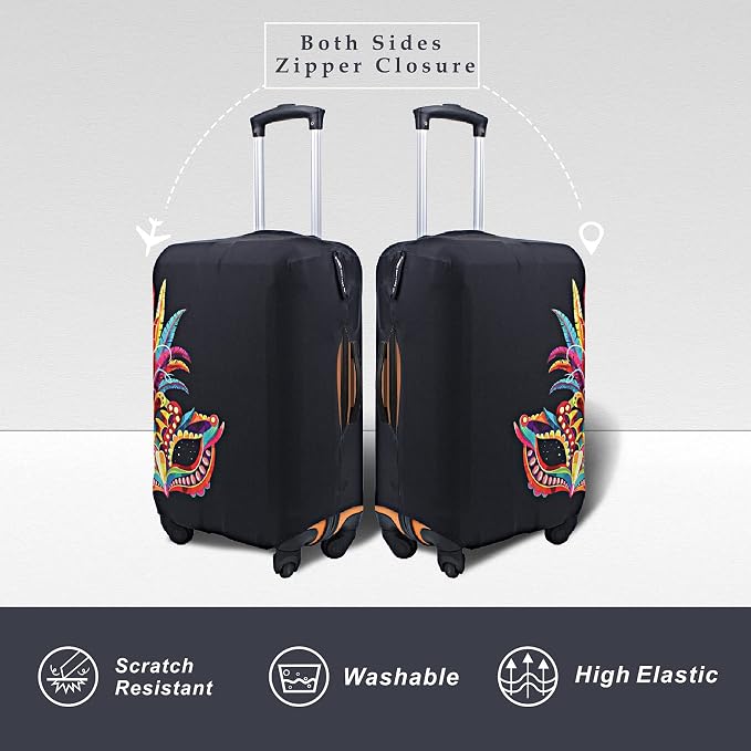 Explore Land Travel Luggage Cover Suitcase Protector Fits 31-32 Inch Case - Image 2