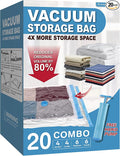 20 Pack Vacuum Storage Bags by Roomimaster
