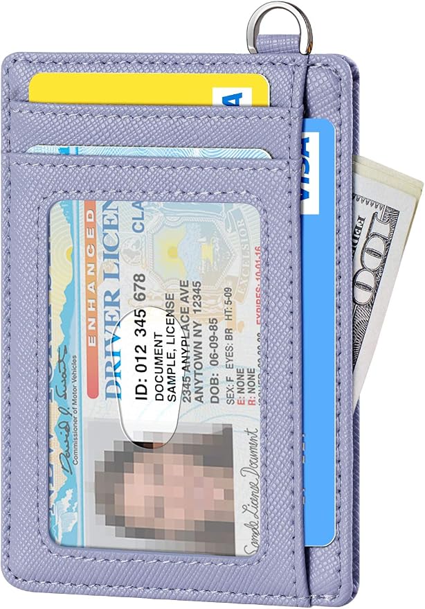 FurArt Slim Minimalist Wallet, Front Pocket Wallets, RFID Blocking, Credit Card - Image 2