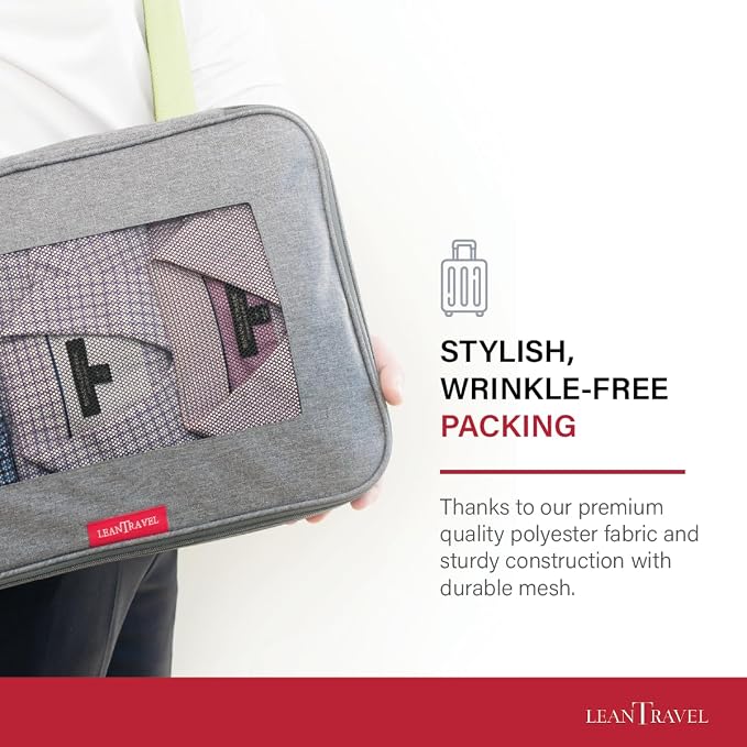 Compression Packing Cubes for Travel Organizers - Image 7