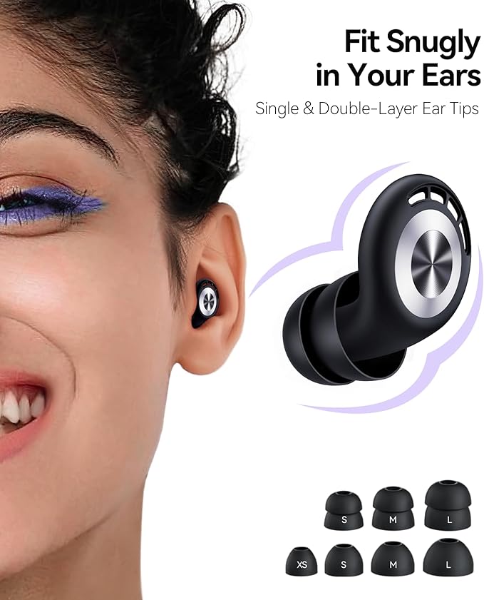 Ear Plugs for Sleeping Noise Cancelling 50dB Concert Earplugs for Noise - Image 4