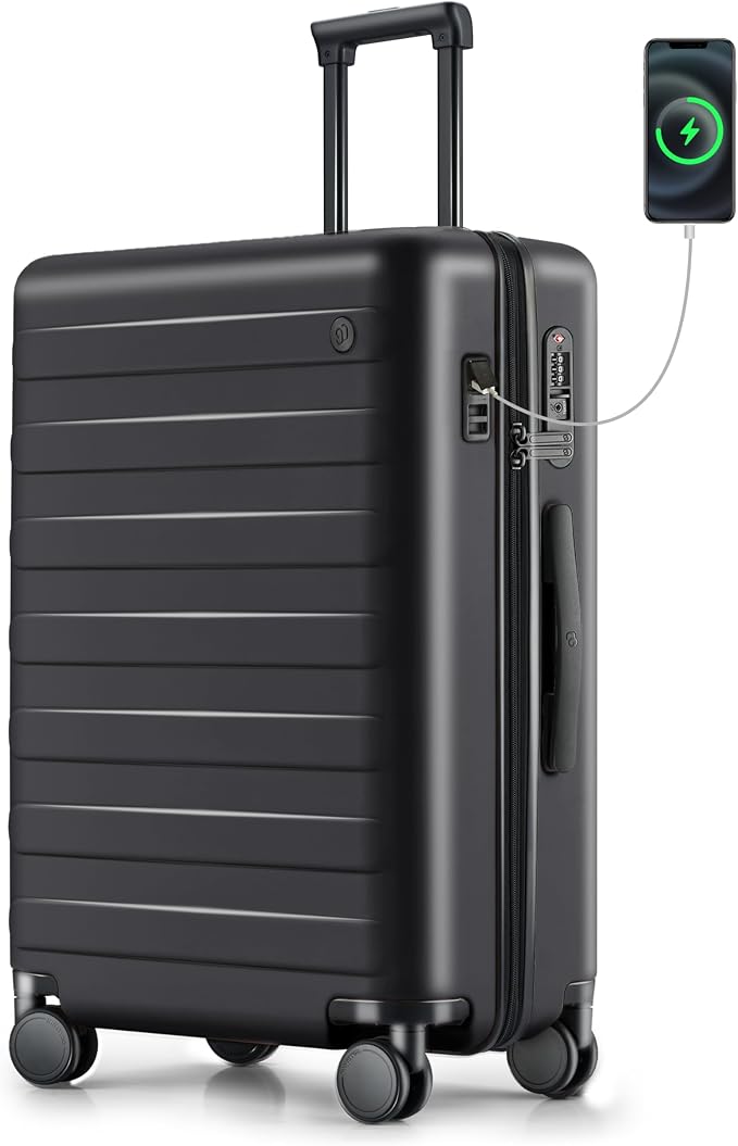 Carry on Luggage 22 X 14 X 9 Airline Approved, 20 Inch Luggage by NINETYGO