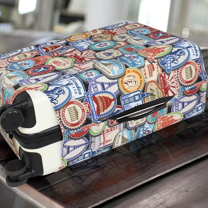 Explore Land Travel Luggage Cover Suitcase Protector Fits 23-26 Inch Case - Image 6