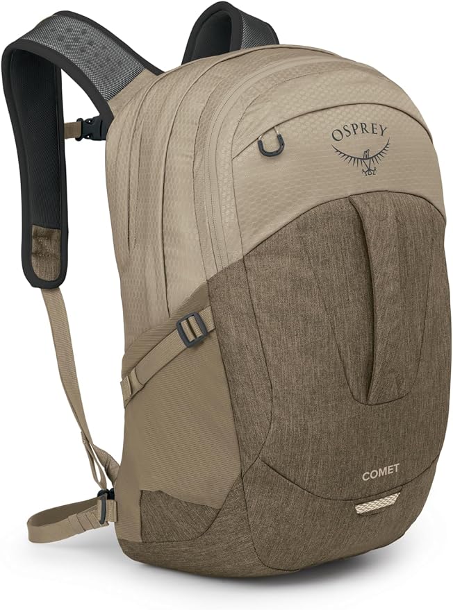 Osprey Comet Laptop Backpack, Alpaca Tan/Latte Brown Heather by Osprey