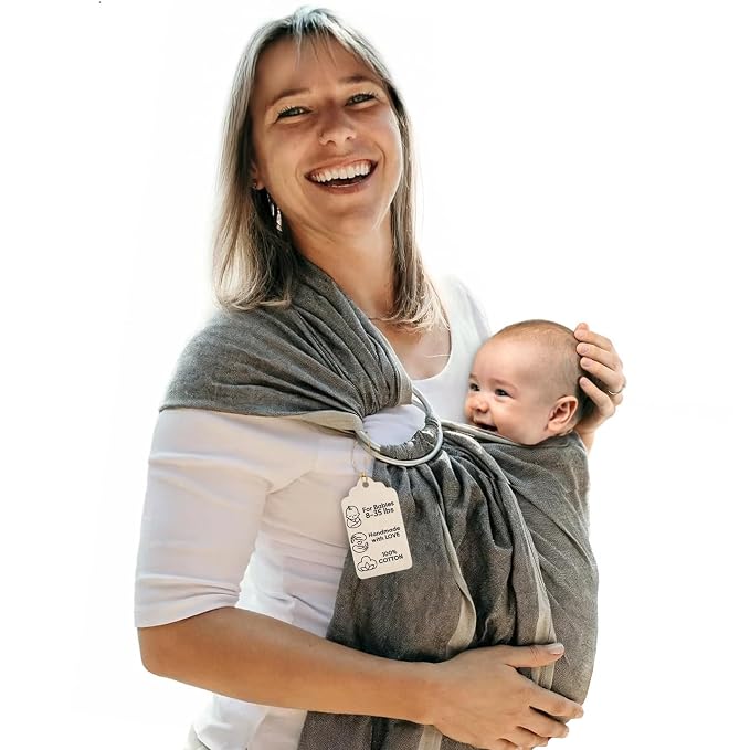 Hip Baby Wrap Ring Sling Baby Carrier by HipBabyWrap