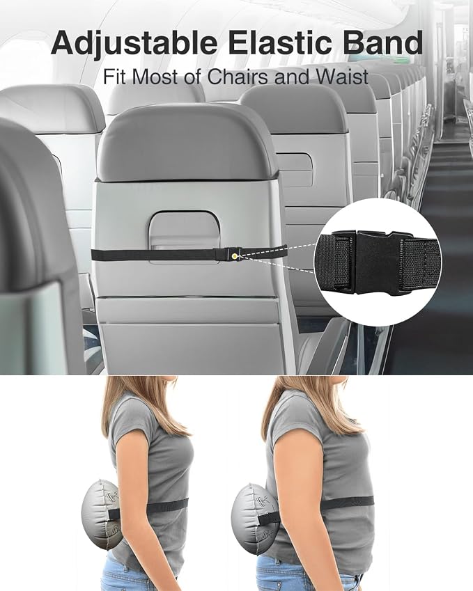 Luxtude Inflatable Lumbar Pillow - Image 4