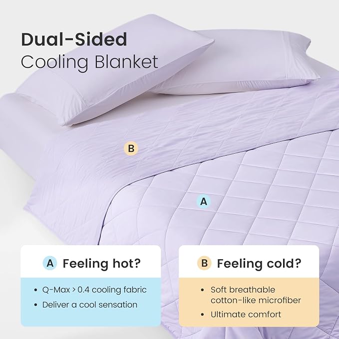 Cozy Bliss Cooling Throw Blanket - Image 2