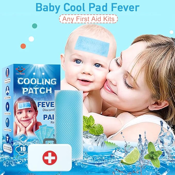 10 Sheets EasYeah Kids Cooling Patches - Image 3
