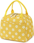 Bluboon Lunch Bag for Women Men Cute Corduroy Lunch Tote Bags Reusable by BLUBOON