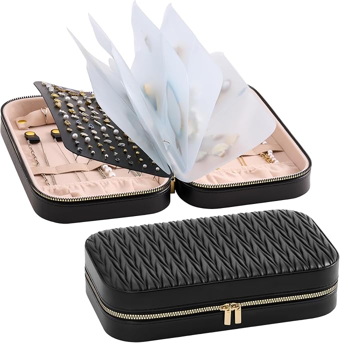 Lolalet Travel Jewelry Organizer, Jewelry Storage Case by Lolalet