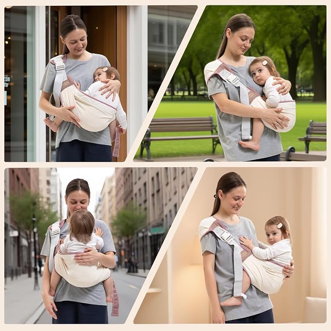 Baby Carrier Newborn to Toddler, Baby Sling Carrier, Toddler Carrier 25-60 lbs - Image 9