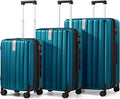 Hanke Expandable Hardshell Luggage Sets 3 piece Carry On Luggage by Hanke