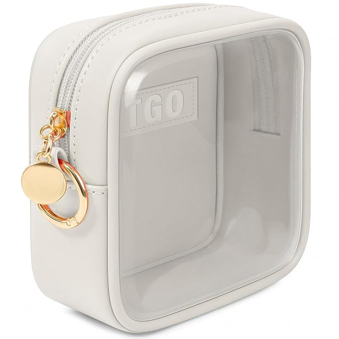 LETGO Small Makeup Bags for Purse-Mini Clear Toiletry Bag, Travel Size by LETGO