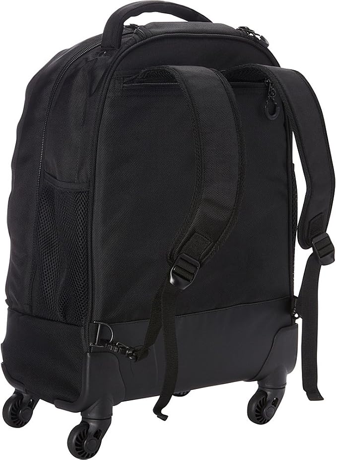 Kenneth Cole REACTION 17" Polyester Dual Compartment 4-Wheel Laptop Backpack - Image 4
