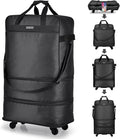 Hanke Suitcases with Wheels Expandable Foldable Luggage Bag Suitcase by Hanke