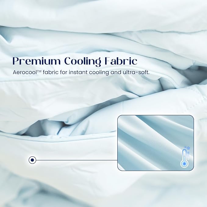 Dream Valley® Outlast® Cooling Comforter, Full/Queen, Blanket - Image 5