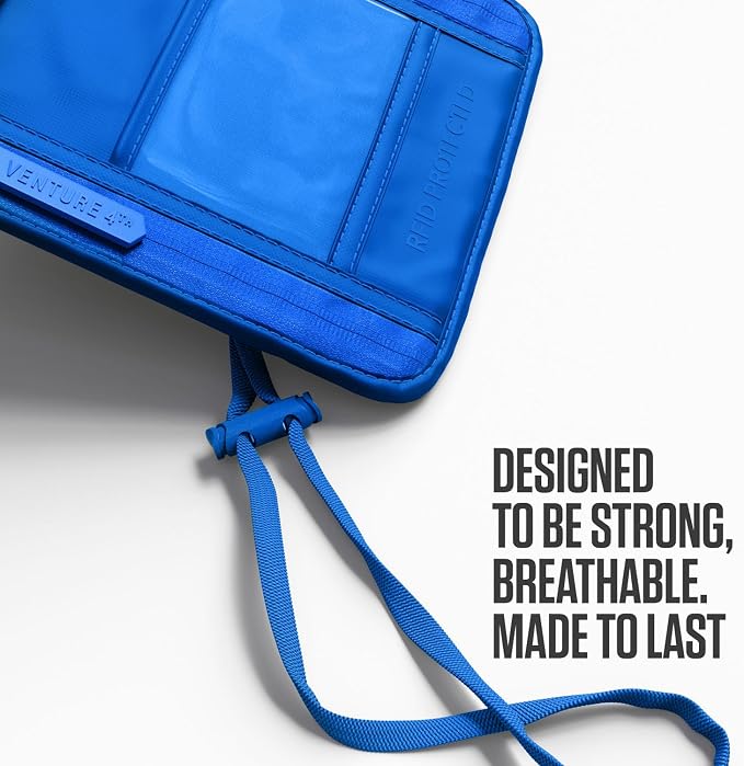 VENTURE 4TH Passport Holder Neck Wallet - Image 4