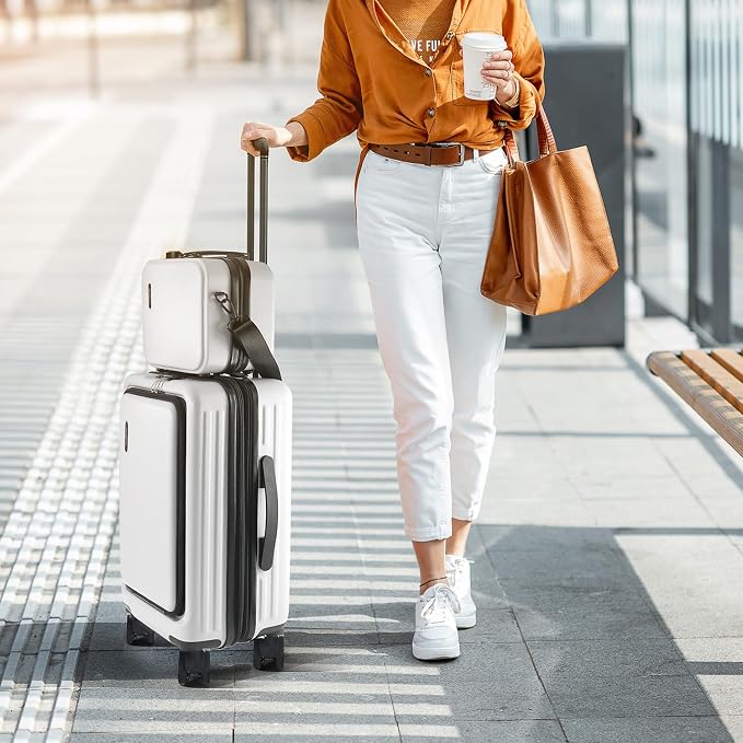 22 Inch Carry On Luggage 22x14x9 Airline Approved, Carry On Suitcase - Image 9