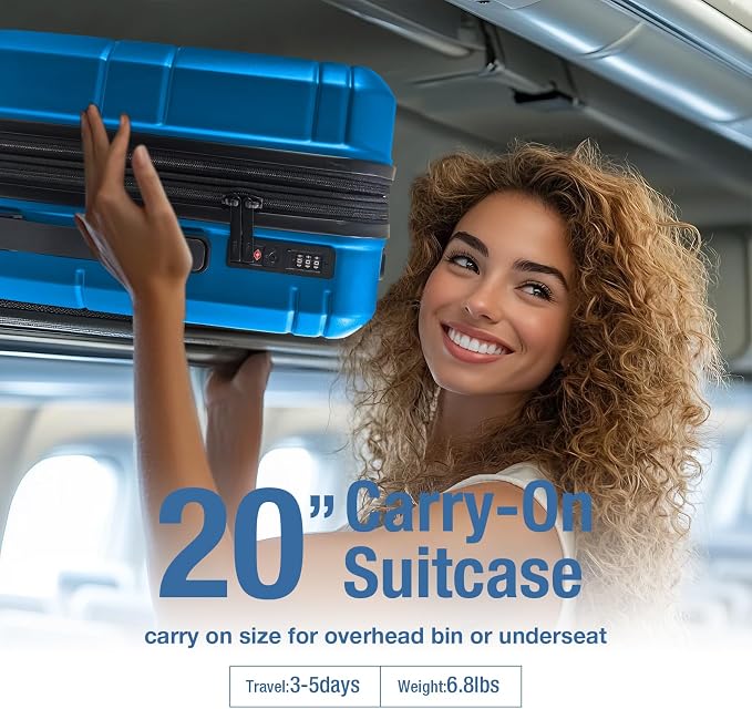 KYME Carry On Luggage 22x14x9 Airline Approved - Image 2