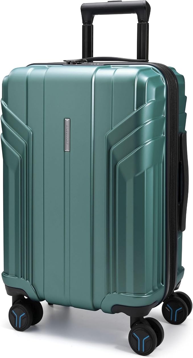 BAGSMART Expandable Carry On Luggage 22x14x9 Airline Approved, 1OO% PC by BAGSMART