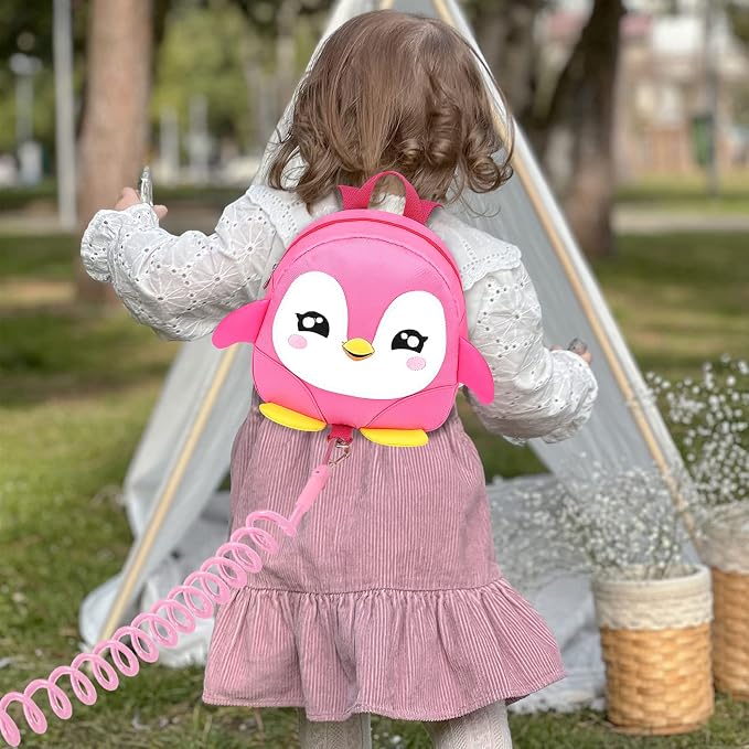 Accmor Toddler Harness Backpack Leash, Cute Penguin Kid Backpacks - Image 6