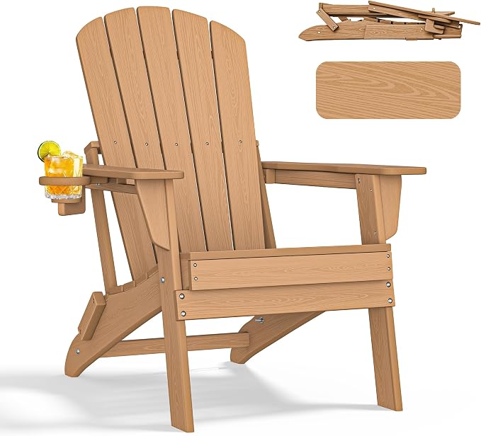 Folding Adirondack Chair by nevilywood