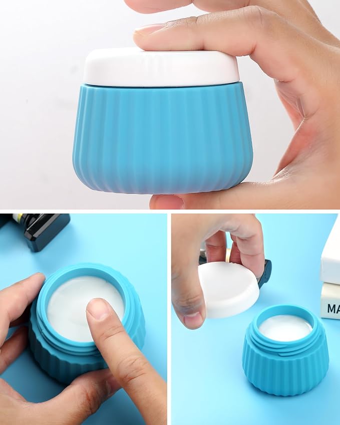 Travel Bottles for Toiletries 8 Pack, TSA Approved 3 oz Travel Containers - Image 3