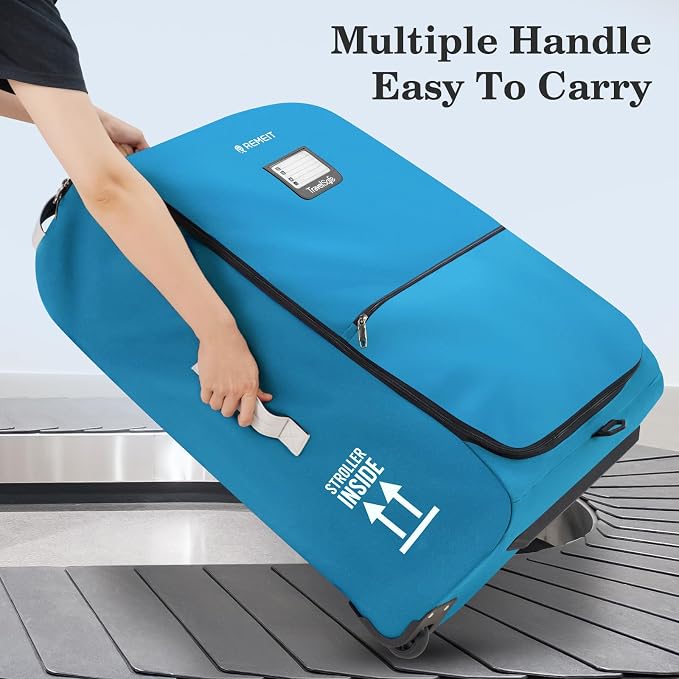 Stroller Bag for Airplane, Stroller Travel Bag Compatible - Image 9