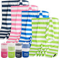 Sfee 2 in 1 Microfiber Oversized Beach Towel, Quick Dry Towel Travel Towel by Sfee