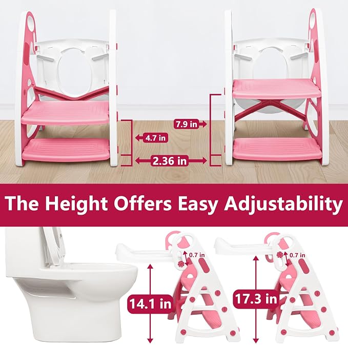 Potty Training Seat: 2 in 1 Design Potty Seat - Image 6
